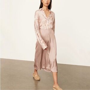 Vince skirt in rose pink